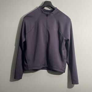 Under Armour Women’s 2X Purple Full Zip Jacket Athletic Sporty Activewear
